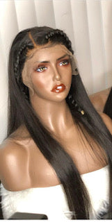 STRAIGHT WIG/W FRONTAL